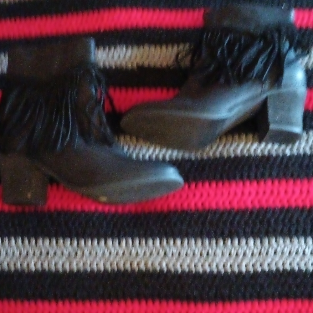 Fringed Booties - image 1